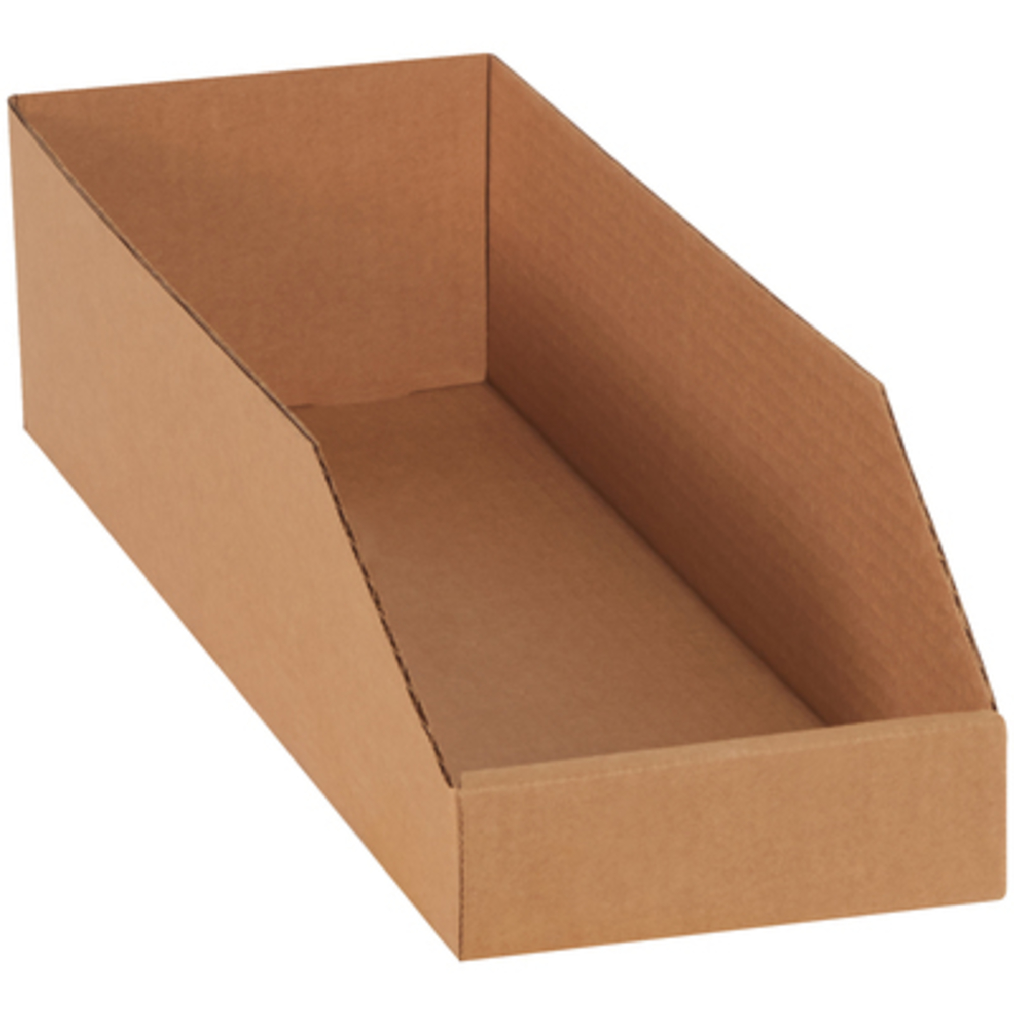 6 x 18 x 4 1/2in. Kraft Bin Boxes 50/CS, Height 4.5 in, Width 6 in, Bins Included (qty.) 50 Model# BINBWZ618K